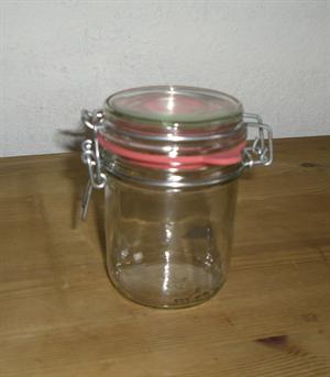 Opbevaringsglas med patentl�g, 0,37 liter